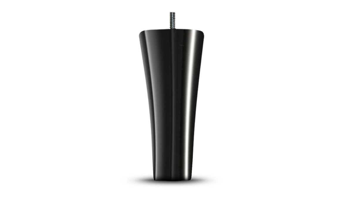 BaseLogic 8" Black Tapered Aluminum Legs