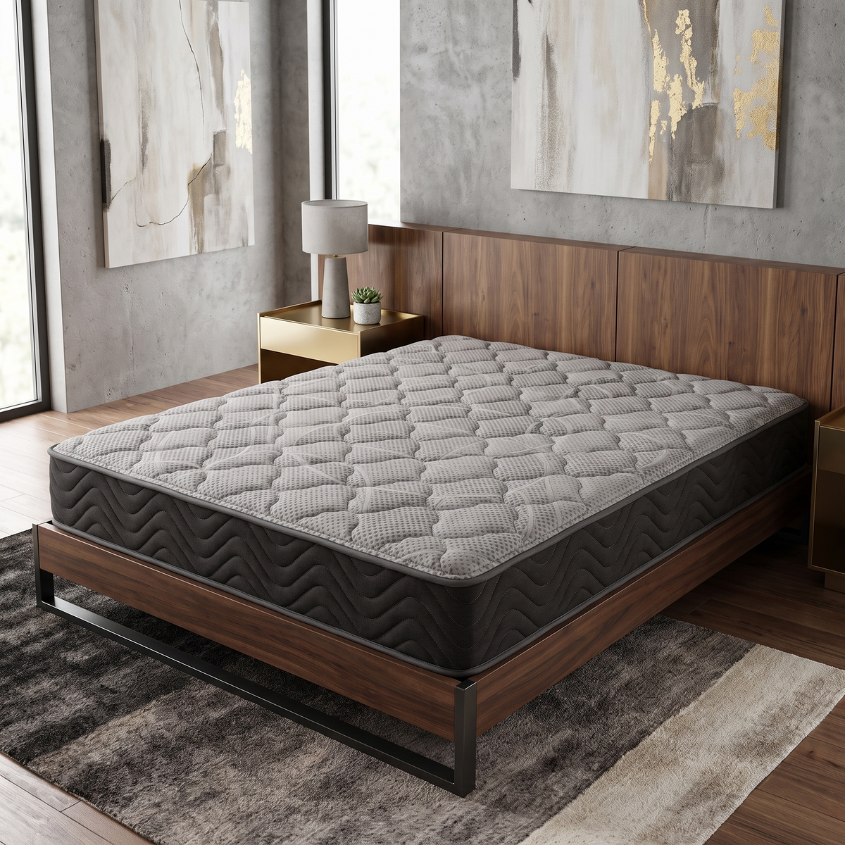 BedTech Shasta 8-Inch Firm Hybrid Mattress