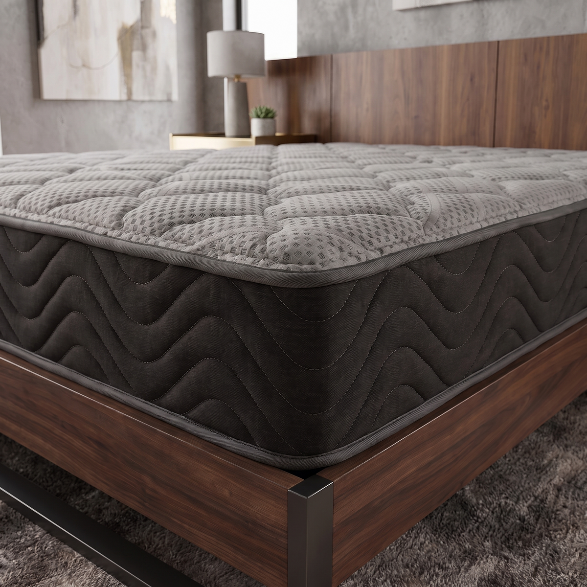 BedTech Shasta 8-Inch Firm Hybrid Mattress