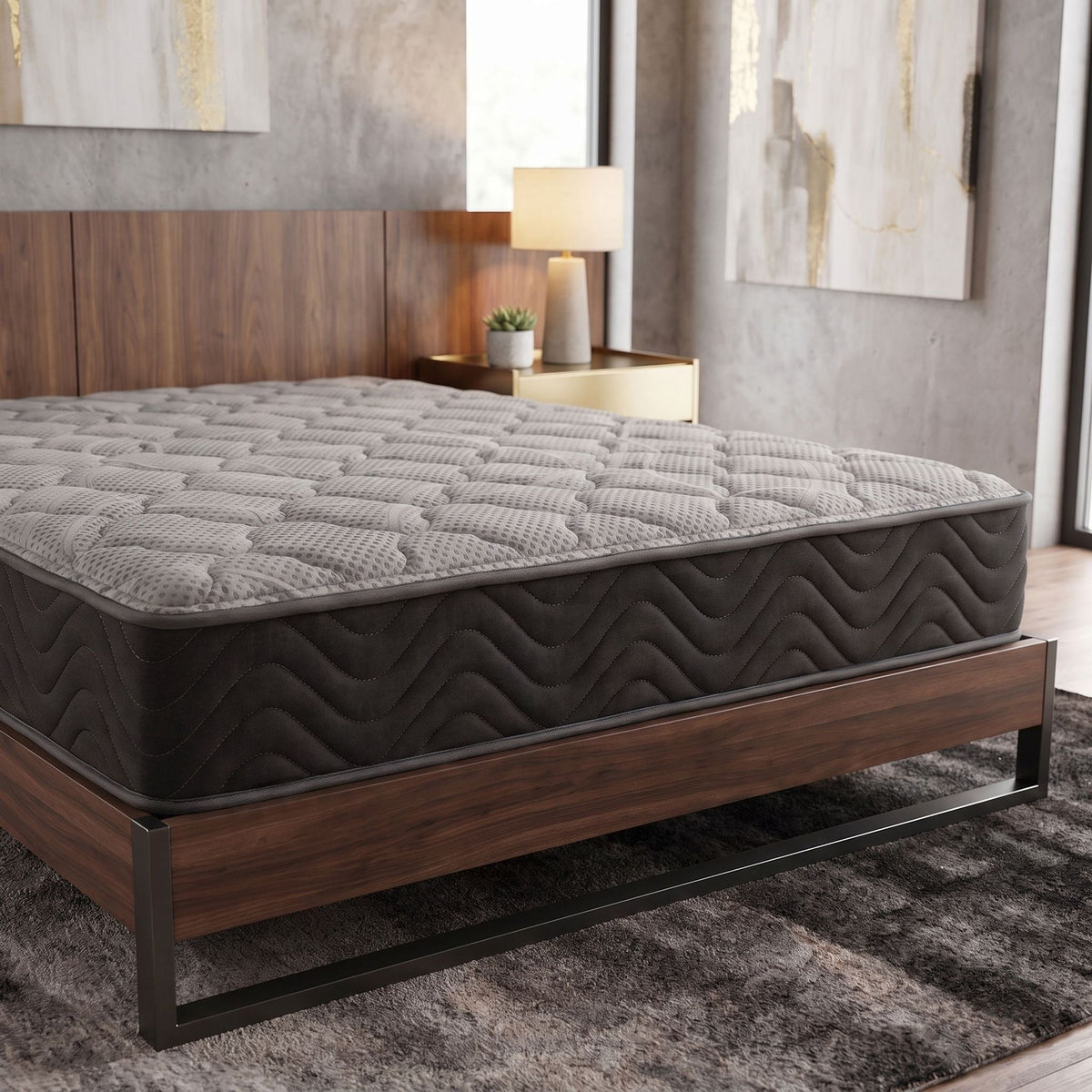 BedTech Shasta 8-Inch Firm Hybrid Mattress