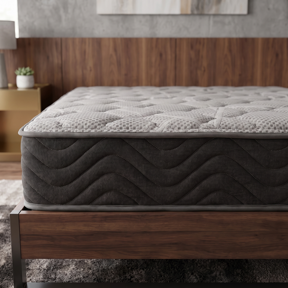 BedTech Shasta 8-Inch Firm Hybrid Mattress