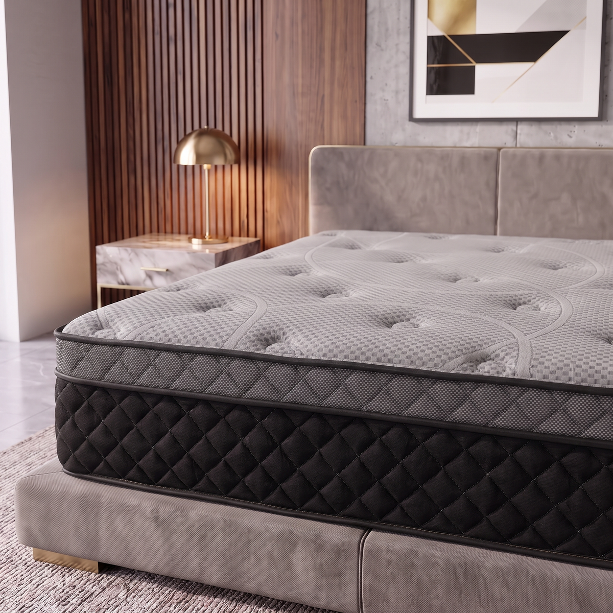 BedTech Tahoe 12-Inch Medium Hybrid Mattress