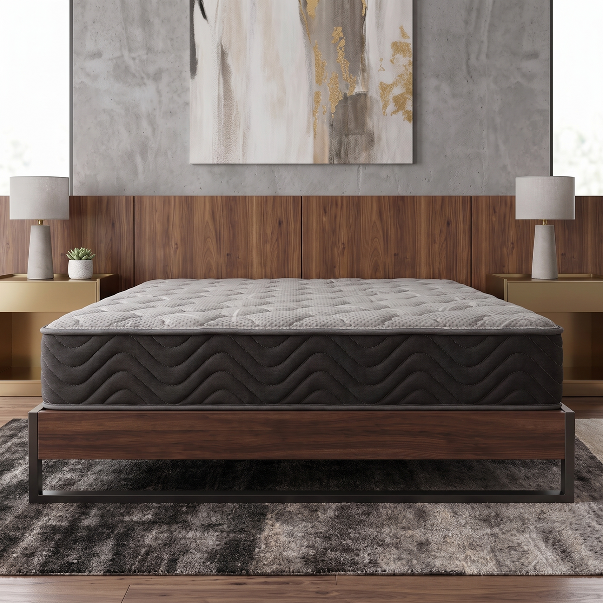 BedTech Shasta 8-Inch Firm Hybrid Mattress