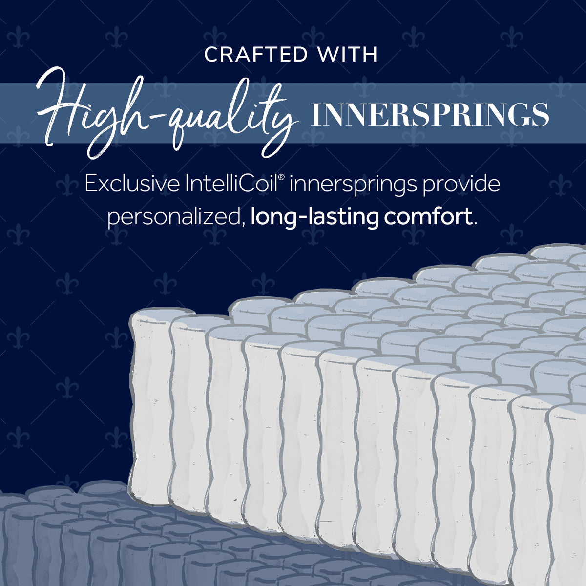 Crafted with IntelliCoil innersprings