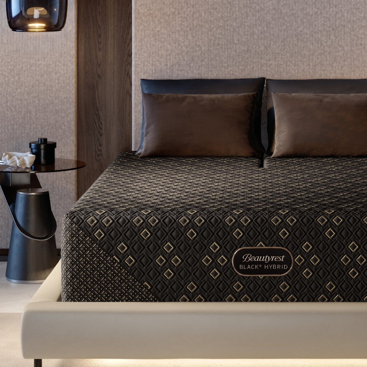 Beautyrest Black Hybrid XCS Series Four Medium Tight Top Mattress