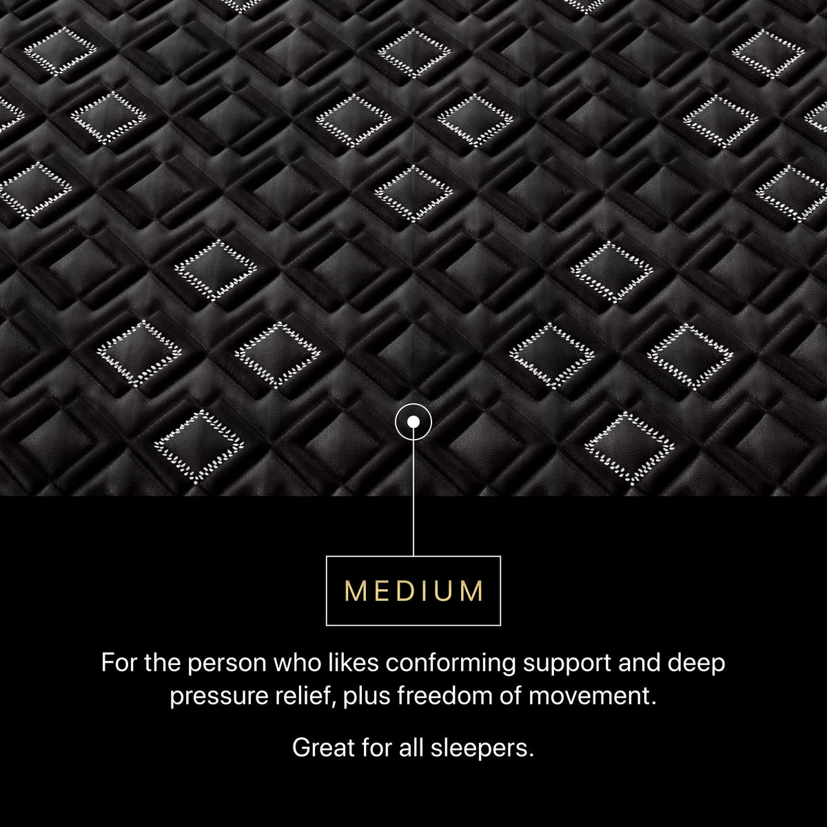 Beautyrest Black Hybrid XCS Series Three Medium Tight Top Mattress