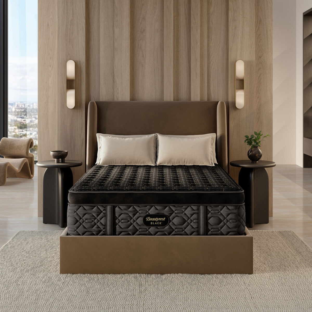 Beautyrest Black Series Four Firm Pillow Top Mattress