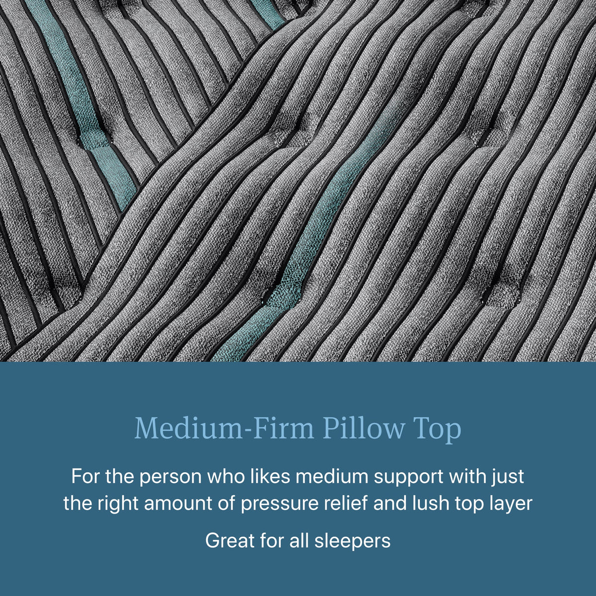 Beautyrest Core Level Two Medium Firm Pillow Top Mattress