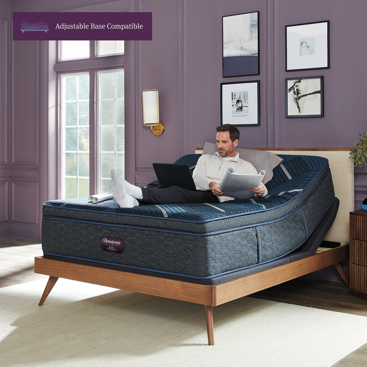 Beautyrest World Class Hybrid Level Four Firm Tight Top Mattress