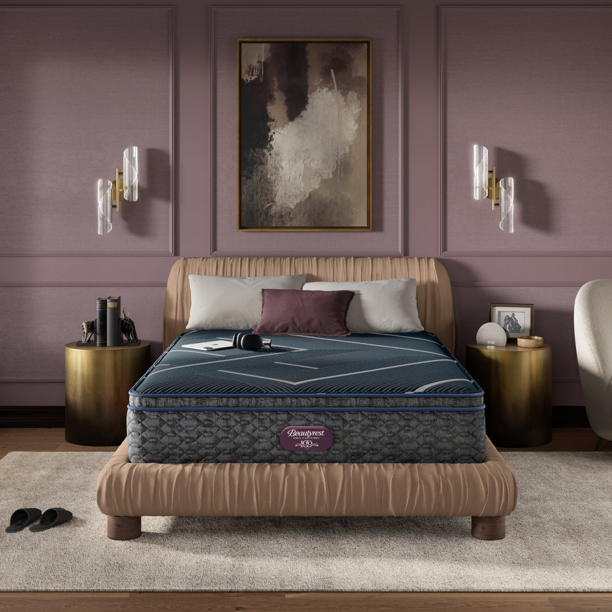 Beautyrest World Class Hybrid Level Four Medium Apex Pillow Top Mattress