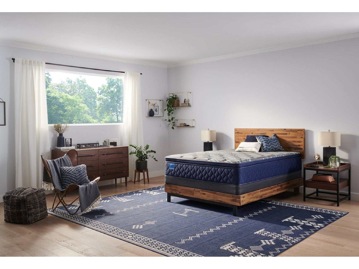 ornatehome.com: Sealy® Carrington Chase Spring Midnight Cove Innerspring Soft Euro Pillow Top Mattress