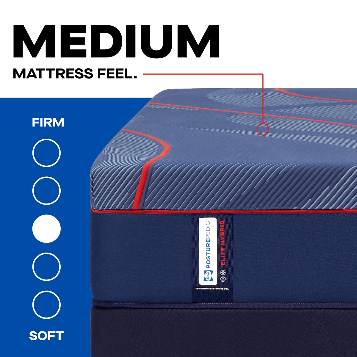 sitnsleep.com: Sealy Posturepedic High Point2 Hybrid Medium