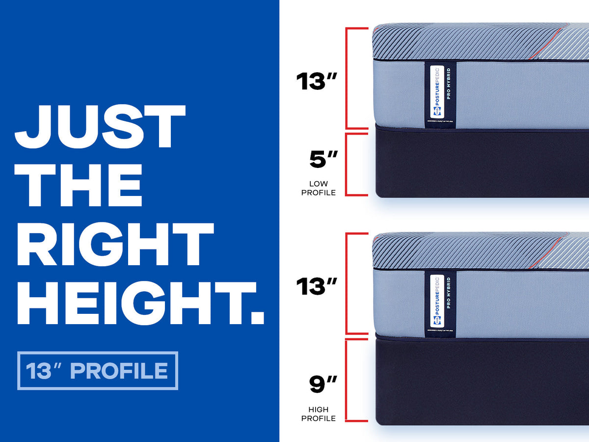 bedplanet.com: Sealy Posturepedic Pro Hybrid Dupont II 13" Medium Tight Top Mattress