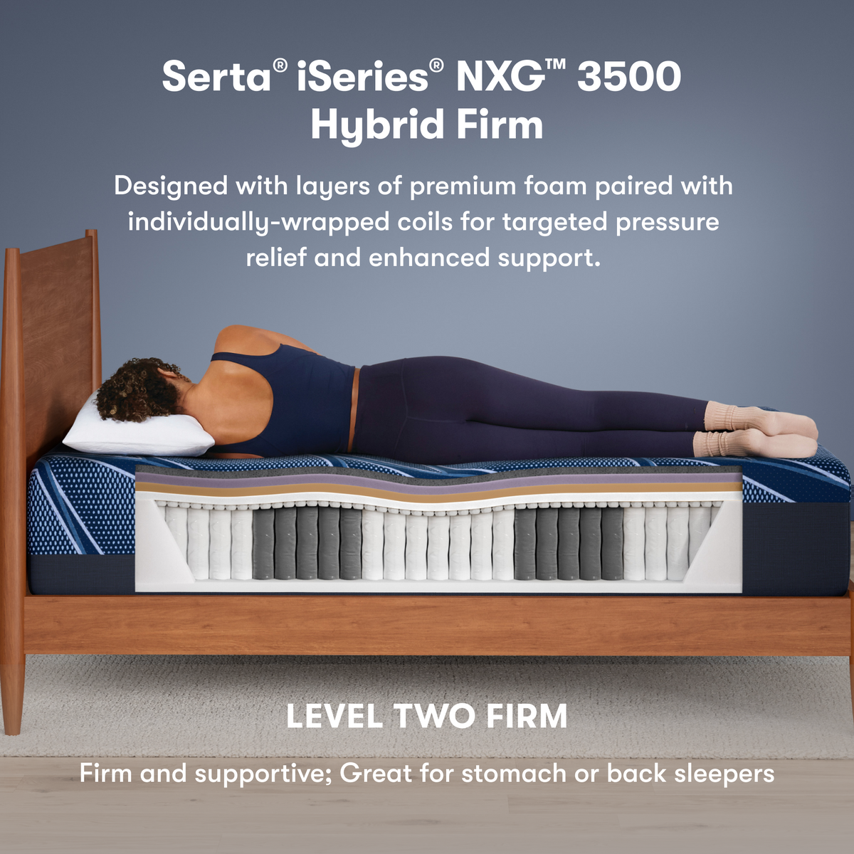 Serta iSeries NXG Hybrid 3500 Firm Mattress