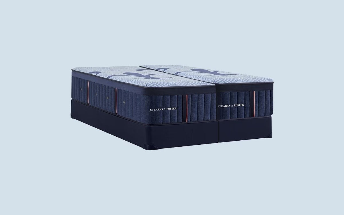 bedplanet.com: Stearns & Foster Luxury 5" or 9" Flat Mattress Foundation