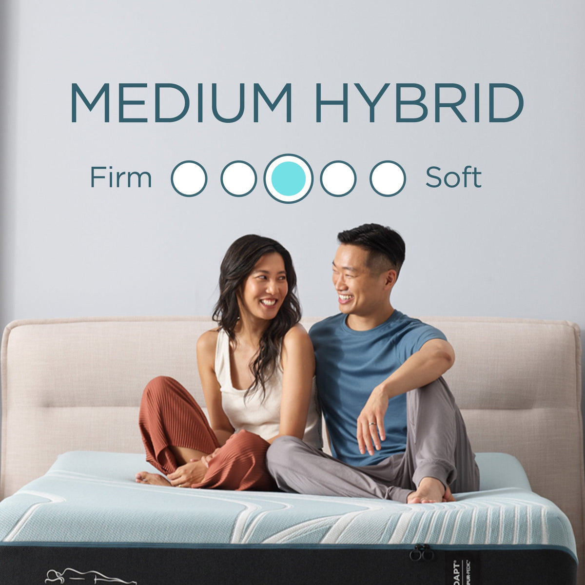 TEMPUR-LuxeAdapt Medium Hybrid 13-Inch Mattress