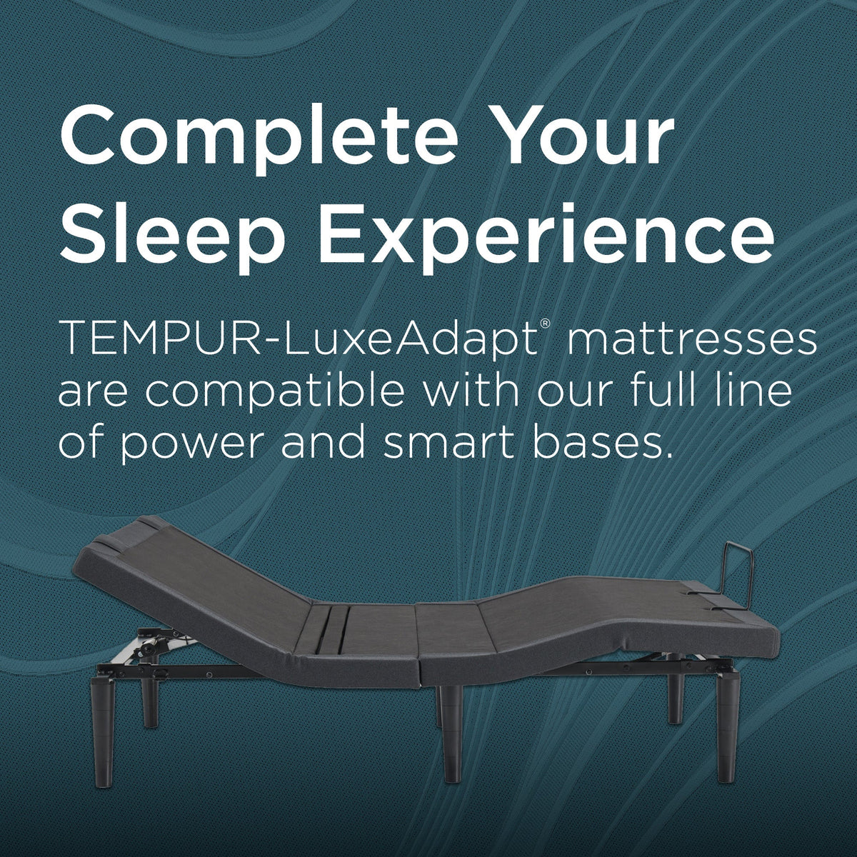 TEMPUR-LuxeAdapt Medium Hybrid 13-Inch Mattress