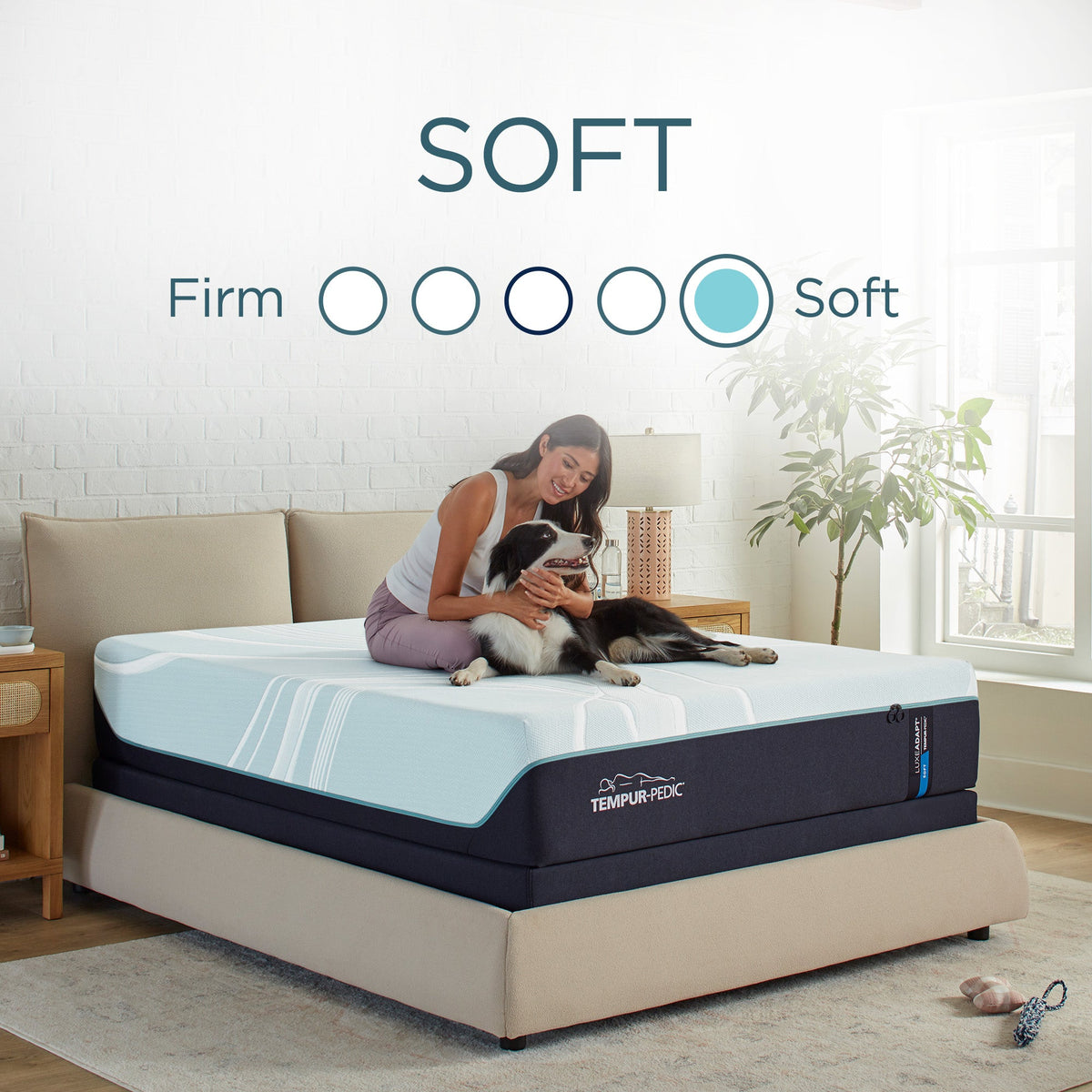 TEMPUR-LuxeAdapt Soft 13-Inch Mattress