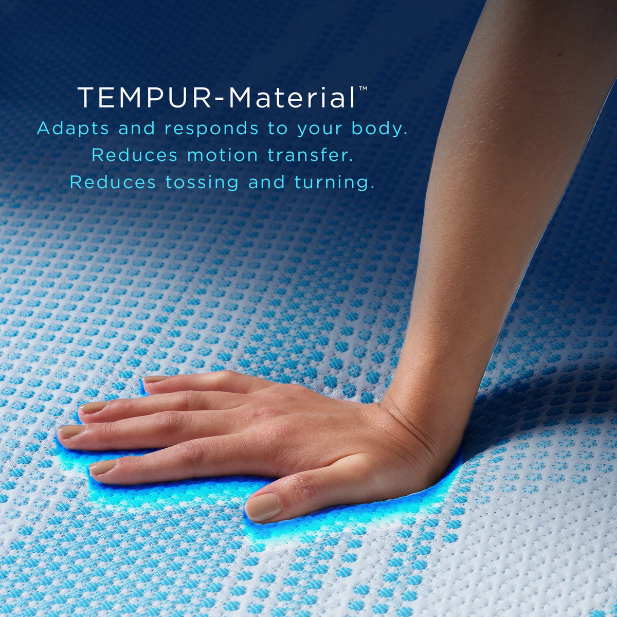 TEMPUR-LuxeBreeze Medium Hybrid 13-Inch Mattress