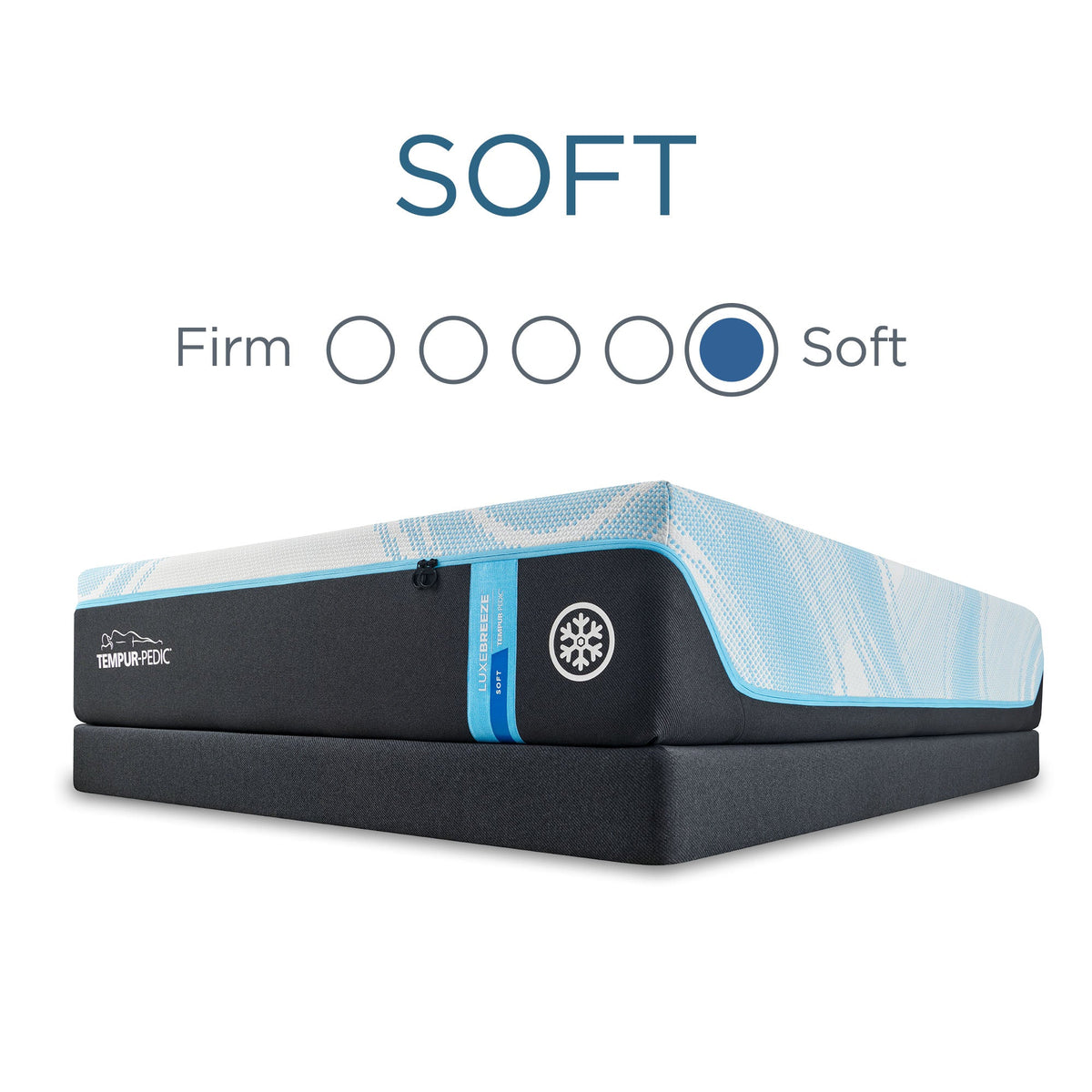 TEMPUR-LuxeBreeze Soft 13-Inch Mattress