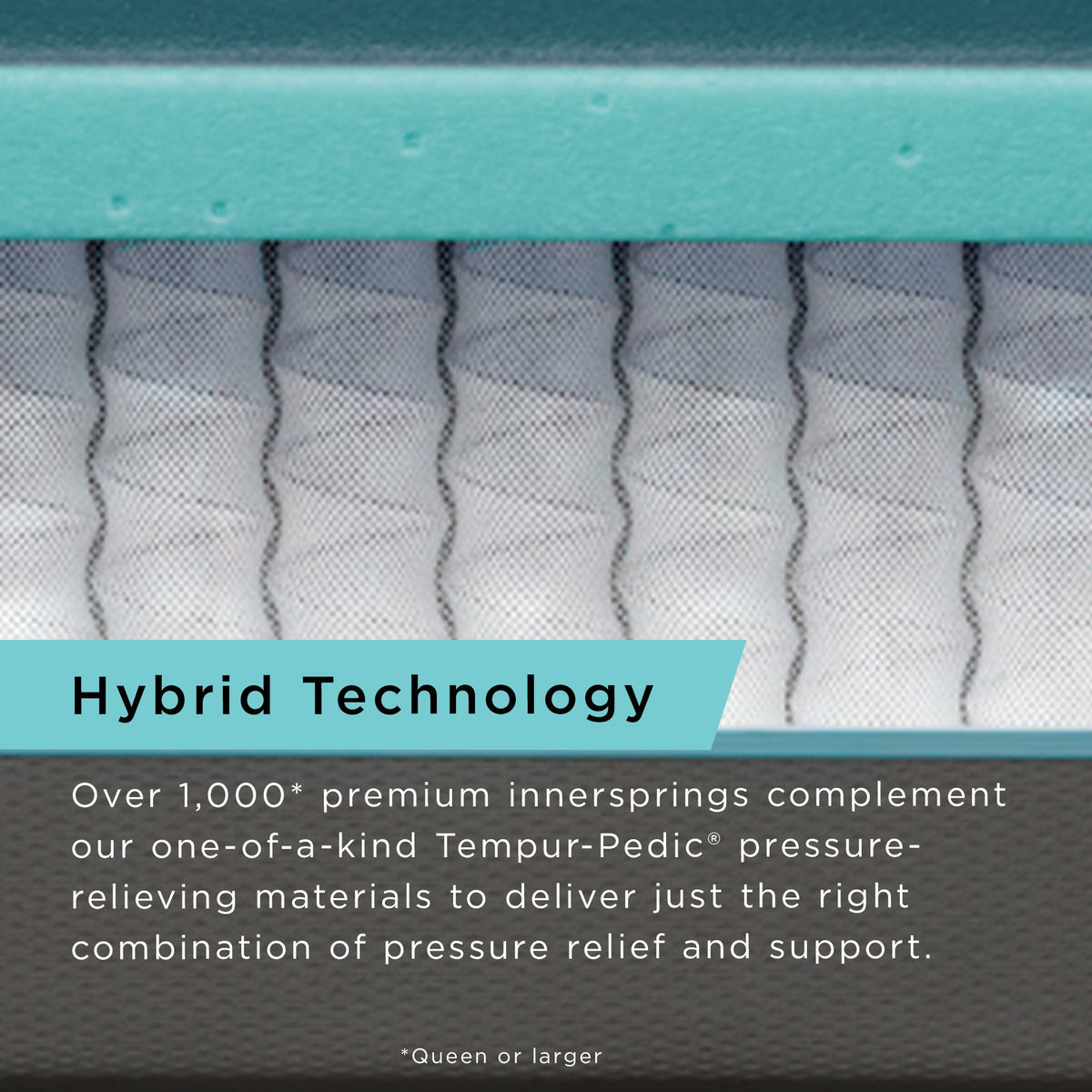 TEMPUR-ProAdapt Medium Hybrid 12-Inch Mattress