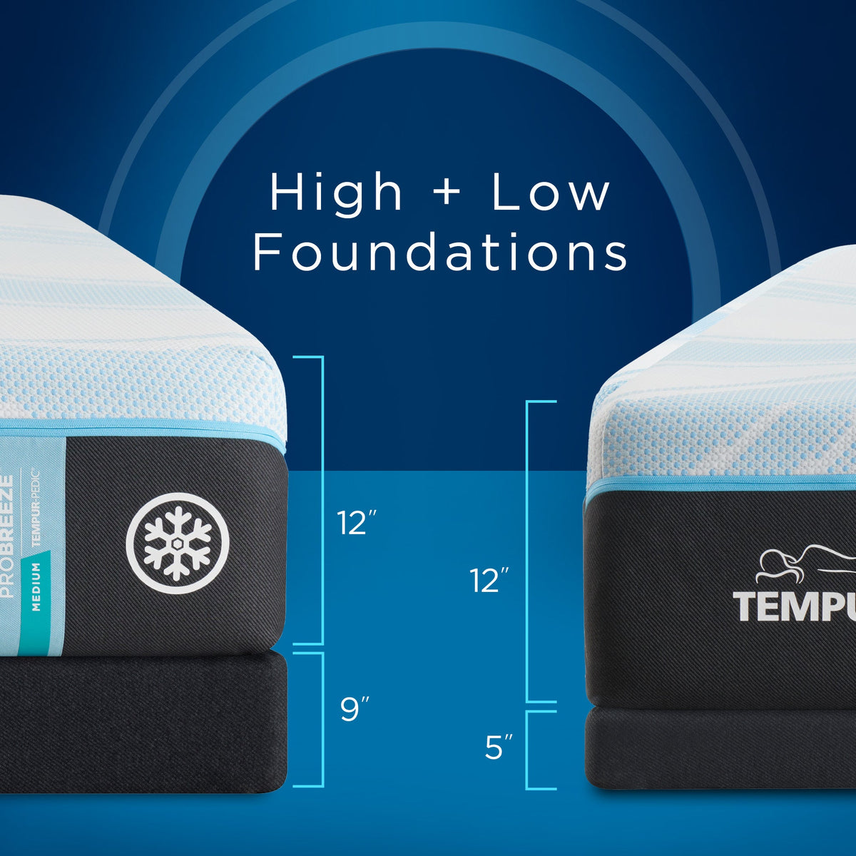 TEMPUR-ProBreeze Medium 12-Inch Mattress
