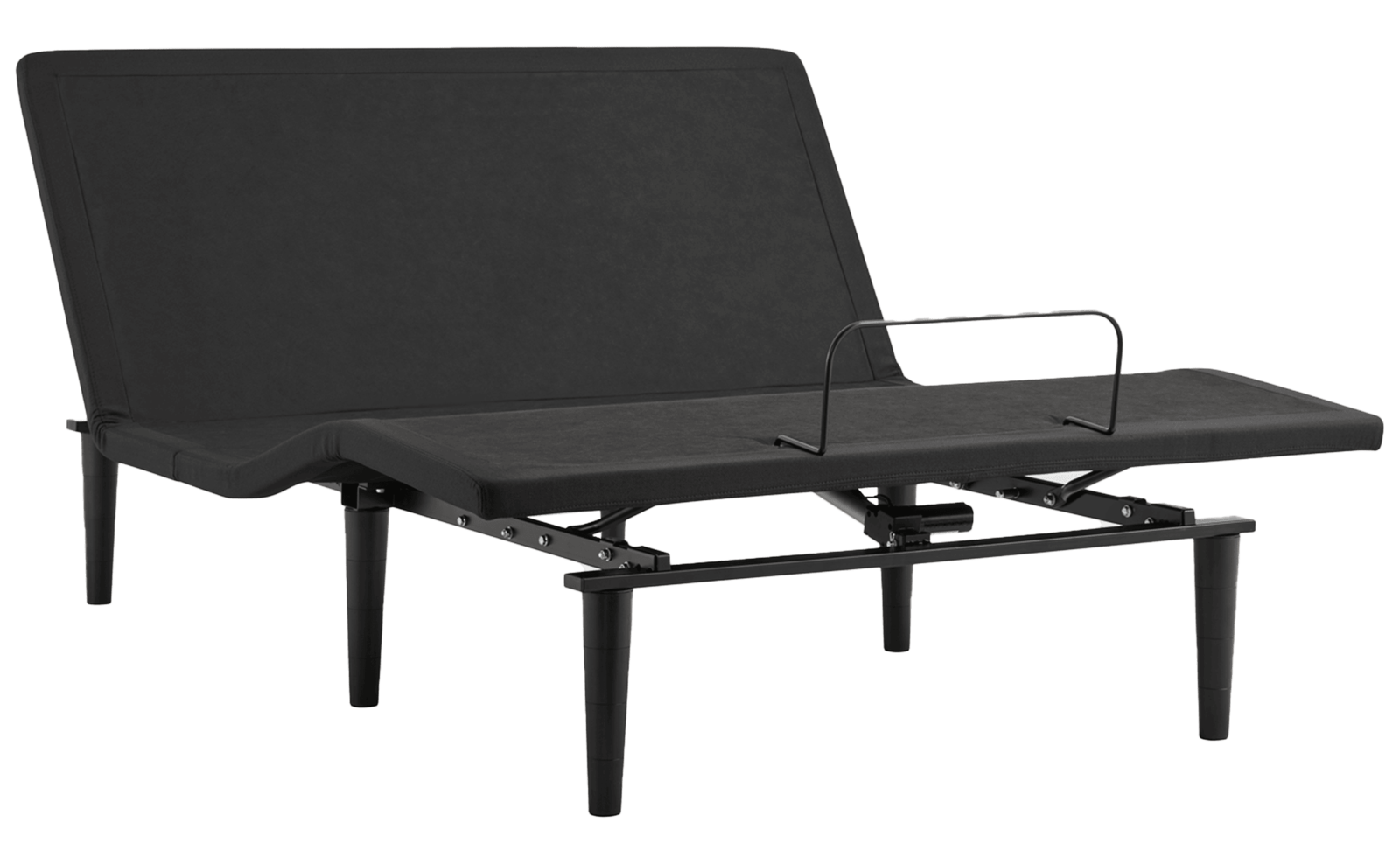 The Sealy Ease power base shown with the head and foot raised